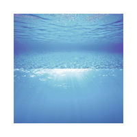 Produktbild von Juwel Aquariendekoration Rückwand Poster Wasserblau 150 x 60 cm