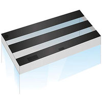 Produktbild von Juwel Aquarium Klappensatz 120/50 IV aus Glas in Schwarz für Fische - 4 Stk.