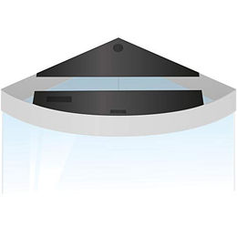 JUWEL Aquarium Klappensatz Schwarz für Fische – Bild 1 von 7