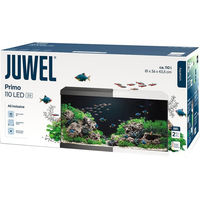 Produktbild von Juwel Aquarium-Set Primo 110 2.0 weiß inklusive Abdeckung, Bioflow Super Filter und Eccoflow