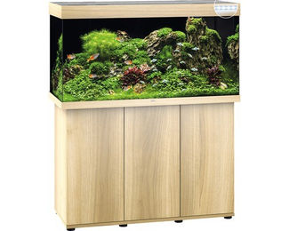 Juwel Aquariumkombination Rio 350 SBX mit LED-Beleuchtung, Heizer und Filter aus Glas – Bild 1 von 3