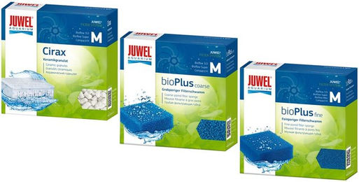 Juwel Bioflow bioPlus 3.0 Filtermedien Set mit fein und grob sowie Cirax 3.0 für Aquarien – Bild 1 von 1