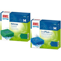 Produktbild von Juwel Bioflow Nitrax und bioPlus 3.0 Filtermedien für Aquarien