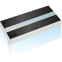 Juwel Klappensatz 150/50 II Schwarz für Rio 400/450 Aquarium Ersatzteil für Multilux Abdeckung – Bild 1 von 8