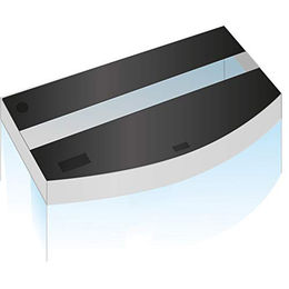 JUWEL Klappensatz für Vision 260 Aquarium Abdeckung Schwarz – Bild 1 von 10