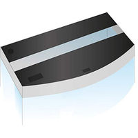 Produktbild von JUWEL Klappensatz für Vision 260 Aquarium Abdeckung Schwarz