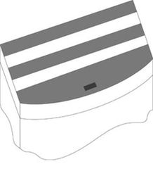 JUWEL Klappensatz IV für Aquarium Vision 450 schwarz 3-teilig – Bild 1 von 9