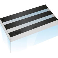 Produktbild von Juwel Klappensatz Multilux Abdeckung Ersatzteil für Rio 400 Aquarium 150x50 Schwarz