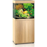 Produktbild von Juwel Lido 120 LED Komplett Aquarium mit Unterschrank SBX helles Holz - 120 l