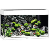 Produktbild von Juwel Rio 125 LED Aquarium Set in Weiß mit Beleuchtung, Pumpe, Filter und Heizer