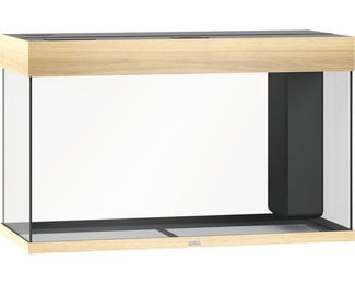 Juwel Rio 125 LED Komplett-Aquarium mit Beleuchtung, Pumpe, Filter und Heizer in heller Holzoptik ohne Unterschrank – Bild 1 von 4