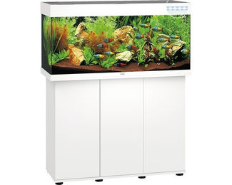 Juwel Rio 180 SBX Aquarium Komplettset mit LED-Beleuchtung und Unterschrank in Weiß - 180 l – Bild 1 von 4