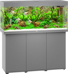 Juwel Rio 240 LED Aquarium Kombination grau – Bild 1 von 2