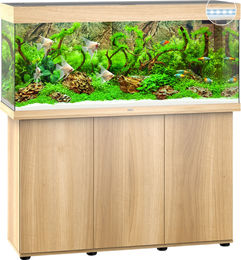 Juwel Rio 240 LED Aquarium Kombination in hellem Holz – Bild 1 von 4