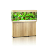 Produktbild von Juwel Rio 240 LED Aquarium mit Unterschrank in hellem Holz - 240 l