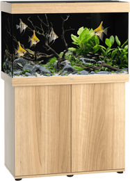 Juwel Rio 290 LED SBX Aquarium Kombination mit hellem Holz – Bild 1 von 2