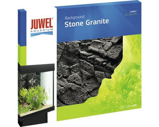 JUWEL Strukturrückwand Stone Granite aus Kunstharz 60x55 cm Grau – Bild 1 von 6
