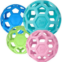 Produktbild von JW Hol-ee Roller Hundespielzeug aus Naturkautschuk Hellblau Größe S - 1 Stk.