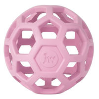 Produktbild von JW Hol-ee Roller Hundespielzeug aus Naturkautschuk Rosa Größe M - 1 Stk.