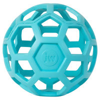 Produktbild von JW Hundespielzeug Hol-ee Roller aus Naturkautschuk Blau Größe M - 1 Stk.