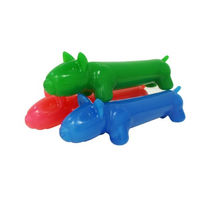 Produktbild von JW Pet Company Megalast Hundespielzeug aus Kunststoff in Blau und Bunt Größe L