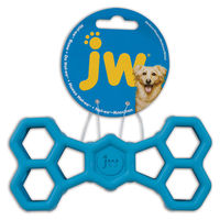 Produktbild von JW PET Hol-ee Bone Kauspielzeug aus Naturkautschuk Blau Größe S/M - 1 Stk.