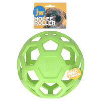 Produktbild von JW Pet Hol-ee Roller Hundespielzeug aus Naturkautschuk Grün Jumbo