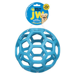 Produktbild von JW PET Hol-ee Roller Hundespielzeug Ball aus Gummi Jumbo Türkis