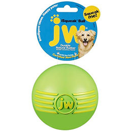JW Pet Hundespielzeug aus Naturkautschuk in Bunt und Grün Einheitsgröße – Bild 1 von 4
