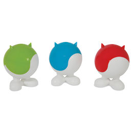JW Pet Hundespielzeug Mixed Cuz Ying Yang Ball aus Kunststoff 7,6 cm bunt - 7,6 cm – Bild 1 von 3