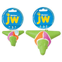 Produktbild von JW Pet Mixups Arrow Ball Hundespielzeug aus Plüsch Größe M Bunt - 11,5 cm