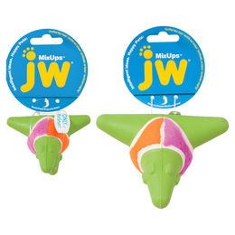 JW Pet Mixups Arrow Ball Hundespielzeug aus verschiedenen Materialien in Bunt Größe S - 7,5 cm – Bild 1 von 2