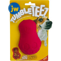 Produktbild von JW Pet Tumble Teez Intelligenzspielzeug Hund aus Naturkautschuk Größe M Rot - 1 Stk.