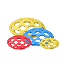 JW Pets Hol-ee Football Ball Mini aus Gummi bunt - 1 Stk. – Bild 1 von 5