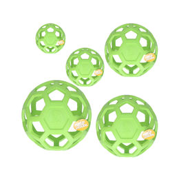 Produktbild von JW Pets Hol-ee Roller Hundespielzeug aus Naturkautschuk Blau Größe M