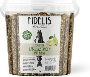 Produktbild von *Kabeljaustangen mit Birne (1kg-Eimer)