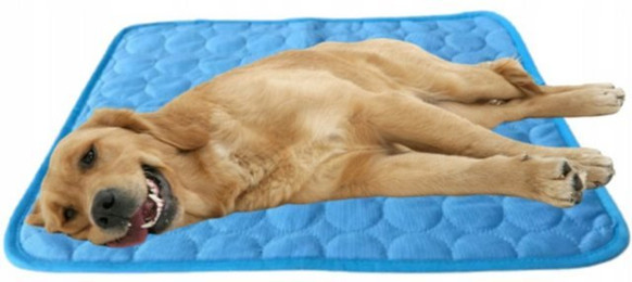 Produktbild von Kaket Hundematte Kühlmatte Hund blau