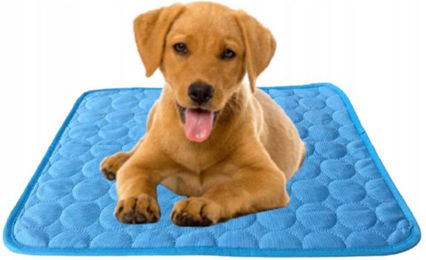 Produktbild von Kaket Hundematte Kühlmatte Hund blau, für