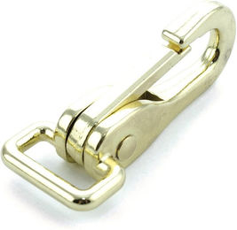 Produktbild von Karabiner für Pferd, quadratisches Kopfteil Umbria Equitazione