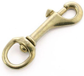 Produktbild von Karabinerhaken für Pferde Umbria Equitazione Lunghina Tondo