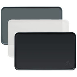 Produktbild von KaraLuna Basic Silikon Napfunterlage 60x40 cm schwarz - 1 Stk.