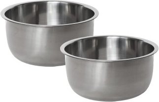 Produktbild von KaraLuna Ersatznapf aus Edelstahl - 2 x 0,85 l