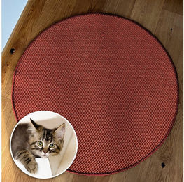 Karat Kratzmatte für Katzen rund aus Sisal – Bild 1 von 5