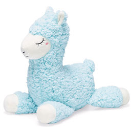 Produktbild von Karlie Alpaka Fuzzy Hundespielzeug Plüsch blau