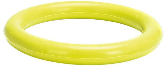 Produktbild von Karlie Apportier Hundespielzeug Ring Vollgummi grün