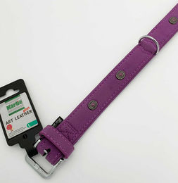 Produktbild von Karlie Art Buffalo Deco Halsband Lila 30mm 50cm - 50 cm