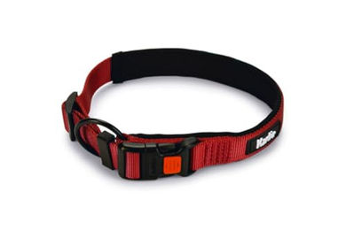 Produktbild von Karlie Art Sportiv Premium Hundehalsband Nylon Rot 50-55x2,5 cm