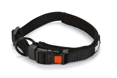Produktbild von Karlie Art Sportiv Premium Hundehalsband Nylon Schwarz 40-45 cm - 40 cm