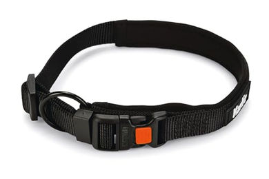Produktbild von Karlie Art Sportiv Premium Hundehalsband Nylon Schwarz 45-50x2,5 cm