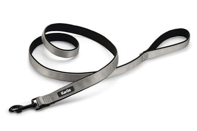 Karlie Art Sportiv Premium Hundeleine Nylon Grau 180x2,5 cm - 1 Stk. – Bild 1 von 2